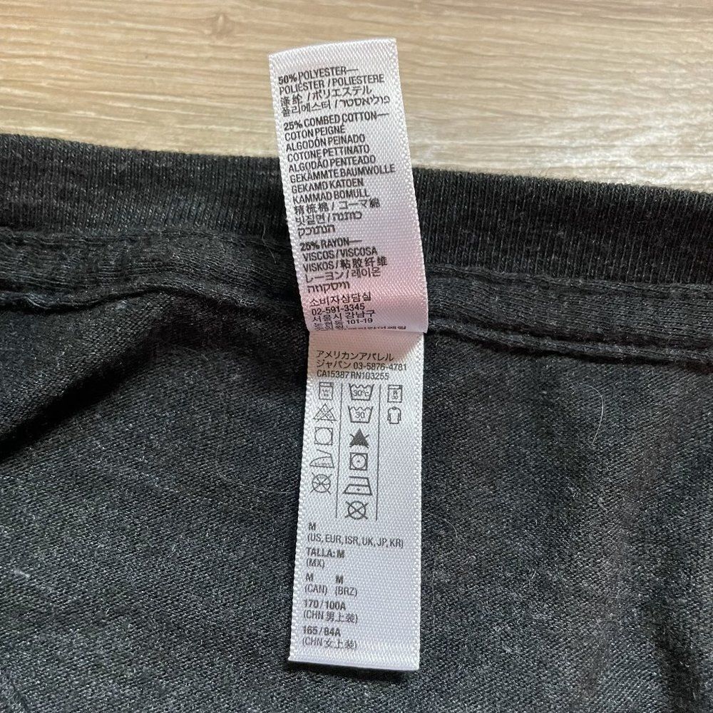 Grimey's Record Store Graphic Tee Women's Used Black/Light Grey M - Picture 7 of 8